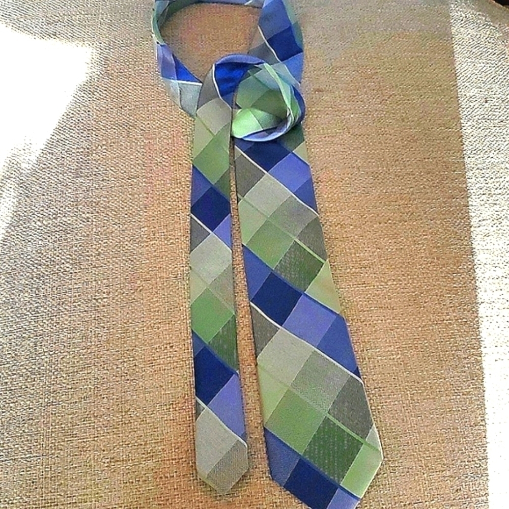 Michael Kors Silk Tie skinny style Formal Occasions Multi Colors